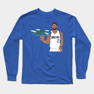 Kyrie Irving Flat Earth (Dallas) Long Sleeve T-Shirt